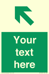 Custom Safe condition: Green Up left arrow